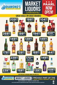Diamond's Discount Liquor : Great Deals On Great Brands (20 January - 30 January 2022)