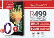 Sony Xperia Z3+ Smart band-On Smart S