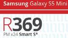 Samsung Galaxy S5 Mini+ Free Gear Fit-On Smart S