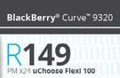 BlackBerry Curve 9320-On uChoose Flexi 100