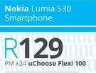 Nokia Lumia 530 Smartphone-uChoose Flexi 100