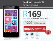 Nokia Lumia 630 Smartphone-u Choose Flexi 100