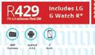 LG G3 Beat Mini Including LG G Watch R-On uChoose Flexi 200