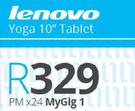 Lenovo Yoga 10" Tablet-MyGig 1