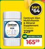 Centrum Men Multivitamin & Mineral Supplement 30 Tablets