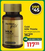 Dis-Chem Gold Milk Thistle 60 Vegecapsules
