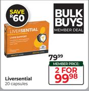 Liversential 20 Capsules-For 2