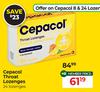 Cepacol Throat Lozenges-24 Lozenges