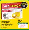 Med-Lemon Colds & Flu Hot Medication With Vitamin C (8 Sachets)
