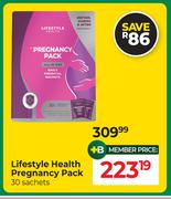 Lifestyle Health Pregnancy Pack 30 Sachets