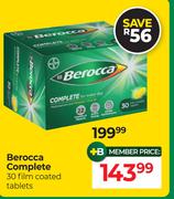 Berocca Complete 30 Film Coated Tablets