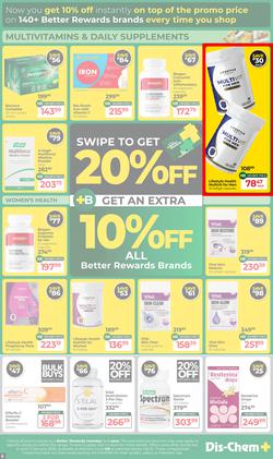 Dis-Chem : Celebrate Instant Savings With Better Rewards (09 December 2025 - 11 January 2026), page 5