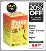 Puma Balm Chest & Body Rub-50g