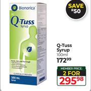 Q-Tuss Syrup-For 2 x 100ml