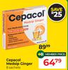 Cepacol Medsip Ginger 8 Sachets