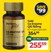 Dis-Chem Gold CO Enzyme Q10 160mg 60 Vegecapsules