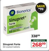 Sinupret Forte-50 Coated Tablets