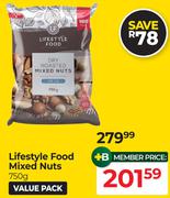 Lifestyle Food Mixed Nuts-750g