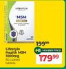 Lifestyle Health MSM 1000mg 60 Coated Tablets