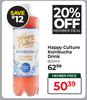 Happy Culture Kombucha Drink-850ml