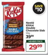 Nestle Kitkat Double Chocolate Slab-99g