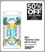NPL Thermo Cuts All In One 120 Capsules