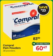 Compral Pain Powders-38 Powders