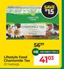 Lifestyle Food Chamomile Tea 20 Teabags