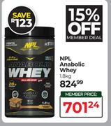 NPL Anabolic Whey-1.8Kg