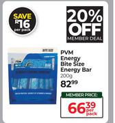 PVM Energy Bite Size Energy Bar-200g