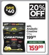 NPL Anabolic Creatine-675g