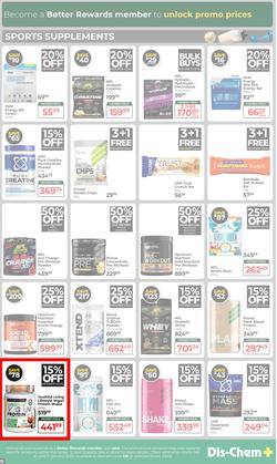 Dis-Chem : Celebrate Instant Savings With Better Rewards (09 December 2025 - 11 January 2026), page 11