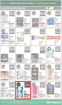 Dis-Chem : Celebrate Instant Savings With Better Rewards (09 December 2025 - 11 January 2026), page 11