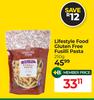 Lifestyle Food Gluten Free Fusilli Pasta-250g