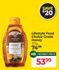 Lifestyle Food Choice Grade Honey-375g