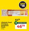 Lifestyle Food Chickpea Spaghetti Pasta-250g