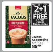 Jacobs Cappuccino 10 x 14.8g