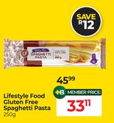 Lifestyle Food Gluten Free Spaghetti Pasta-250g
