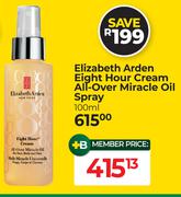 Elizabeth Arden Eight Hour Cream All Over Miracle Oil Spray-100ml