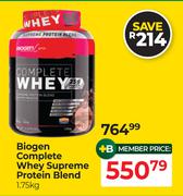 Biogen Complete Whey Supreme Protein Blend-1.75Kg