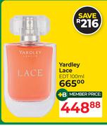 Yardley Lace EDT-100ml