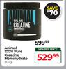 Animal 100% Pure Creatine Monohydrate-500g