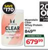 My Protein Clear Whey Protein-500g