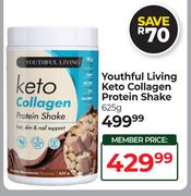 Youthful Living Keto Collagen Protein Shake-625g