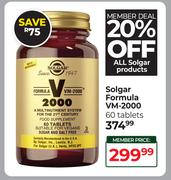 Solgar Formula VM-2000-60 Tablets