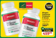 Biogen Supreme Probiotic 9 Strain 60 Plus 10 Vegetarian Capsules-For 2