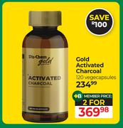 Dis Chem Gold Activated Charcoal 120 Vegecapsules-For 2