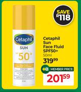 Cetaphil Sun Face Fluid SPF50+-50ml