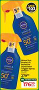 Nivea Sun Protect & Moisture Sunscreen Trigger Spray SPF50+-270ml