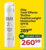 Olay Total Effects 7 In 1 Feather Weight Moisturiser SPF15-50ml